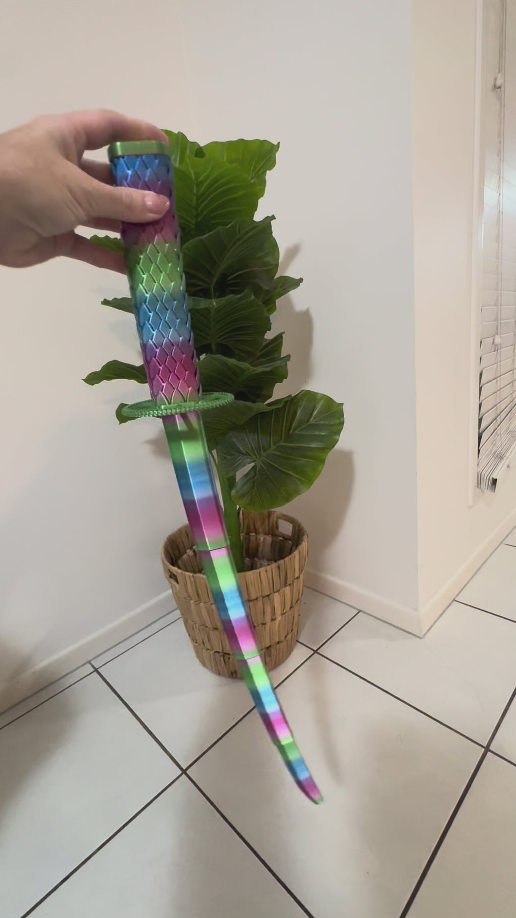 3D Collapsing Katana